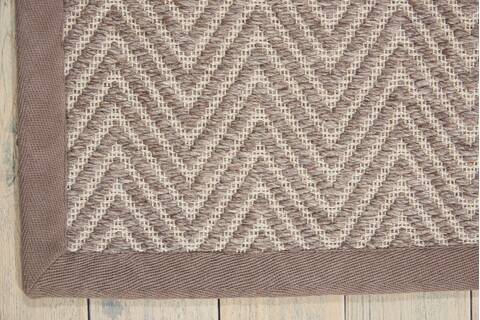 Nourison Kiawiah Brown 90 X 120 Area Rug 805-115689 Image 1