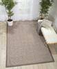 Nourison Kiawiah Brown 90 X 120 Area Rug 805-115689 Thumb 3