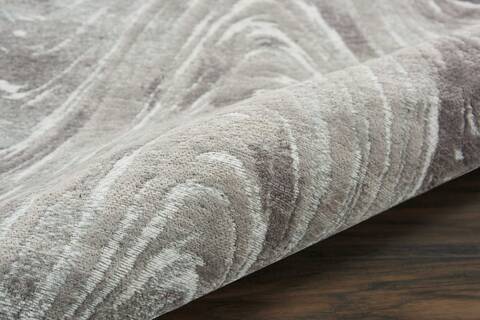 Nourison Organic Modern Grey Runner 23 X 76 Area Rug 805-115693 Image 2
