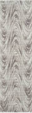 Nourison Organic Modern Grey Runner 2'3" X 7'6" Area Rug  805-115693