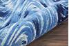 Nourison Organic Modern Blue Runner 23 X 76 Area Rug 805-115694 Thumb 2
