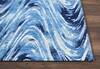Nourison Organic Modern Blue Runner 23 X 76 Area Rug 805-115694 Thumb 3