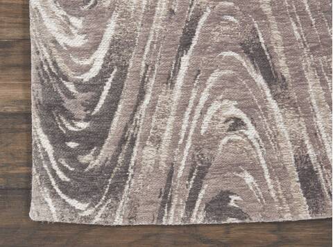 Nourison Organic Modern Grey Runner 23 X 76 Area Rug 805-115695 Image 1