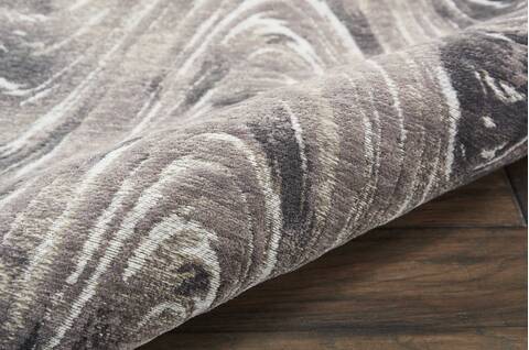 Nourison Organic Modern Grey Runner 23 X 76 Area Rug 805-115695 Image 2