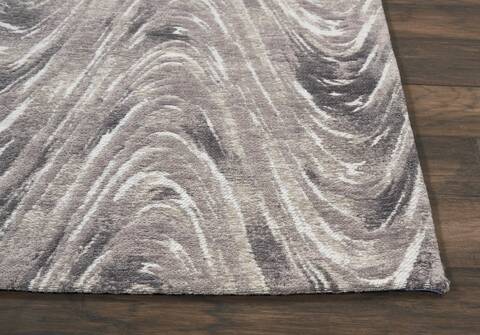 Nourison Organic Modern Grey Runner 23 X 76 Area Rug 805-115695 Image 3
