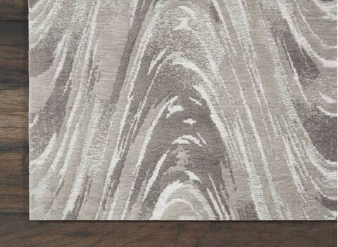 Nourison Organic Modern Grey 39 X 59 Area Rug 805-115698 Image 1