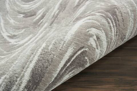 Nourison Organic Modern Grey 39 X 59 Area Rug 805-115698 Image 2