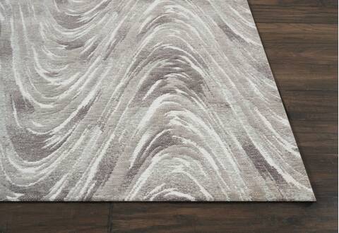Nourison Organic Modern Grey 39 X 59 Area Rug 805-115698 Image 4