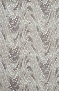 Nourison Organic Modern Grey Rectangle 4x6 ft Polyester Carpet 115698