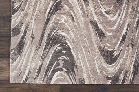 Nourison Organic Modern Grey 39 X 59 Area Rug 805-115702 Image 1