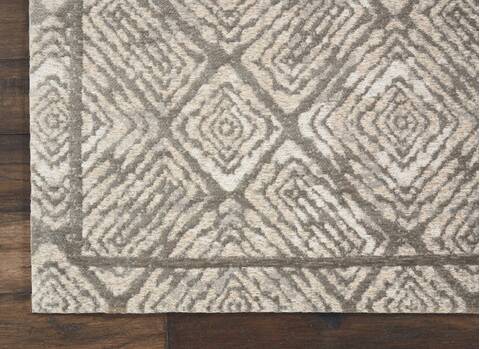 Nourison Organic Modern Grey 39 X 59 Area Rug 805-115711 Image 1
