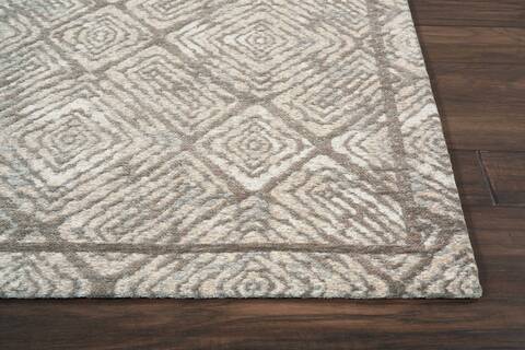 Nourison Organic Modern Grey 39 X 59 Area Rug 805-115711 Image 4