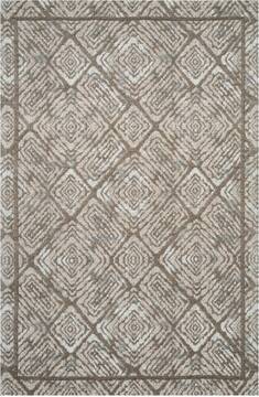 Nourison Organic Modern Grey 3'9" X 5'9" Area Rug  805-115711