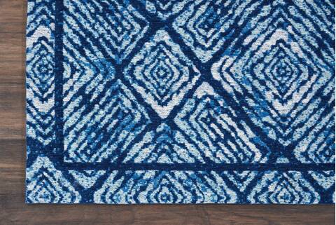 Nourison Organic Modern Blue 39 X 59 Area Rug 805-115712 Image 1