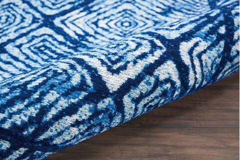 Nourison Organic Modern Blue 39 X 59 Area Rug 805-115712 Image 2