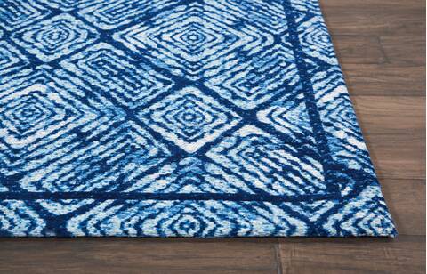 Nourison Organic Modern Blue 39 X 59 Area Rug 805-115712 Image 4