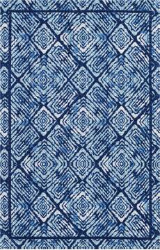 Nourison Organic Modern Blue 3'9" X 5'9" Area Rug  805-115712