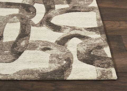 Nourison Organic Modern Grey Runner 23 X 76 Area Rug 805-115713 Image 3