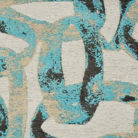 Nourison Organic Modern Blue 39 X 59 Area Rug 805-115716 Image 5