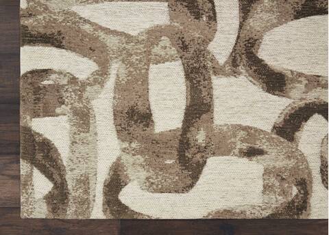 Nourison Organic Modern Grey 39 X 59 Area Rug 805-115719 Image 1