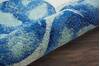 Nourison Organic Modern Blue Runner 23 X 76 Area Rug 805-115720 Thumb 2
