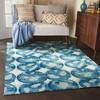 Nourison Organic Modern Blue 39 X 59 Area Rug  805-115722 Thumb 3