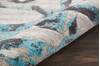 Nourison Organic Modern Blue Runner 23 X 76 Area Rug 805-115723 Thumb 2