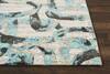 Nourison Organic Modern Blue Runner 23 X 76 Area Rug 805-115723 Thumb 3
