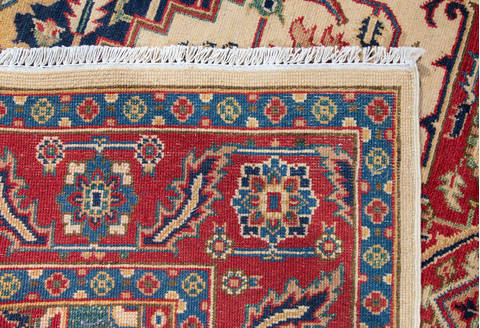 Heriz Beige Hand Knotted 510 X 79 Area Rug 700-115724 Image 6