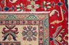 Kazak Red Hand Knotted 81 X 103  Area Rug 700-115727 Thumb 6
