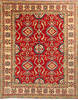 Kazak Red Hand Knotted 81 X 103  Area Rug 700-115727 Thumb 0