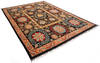 Chobi Black Hand Knotted 711 X 106  Area Rug 700-115733 Thumb 2