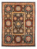 Chobi Black Hand Knotted 711 X 106  Area Rug 700-115733 Thumb 0