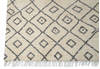 Moroccan White Hand Knotted 66 X 100  Area Rug 700-115750 Thumb 3