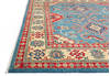 Kazak Blue Hand Knotted 711 X 911  Area Rug 700-115755 Thumb 5