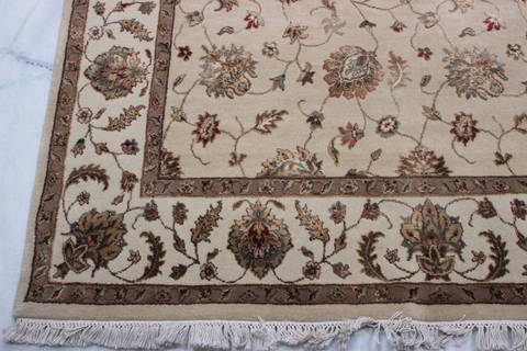 Jaipur Beige Hand Knotted 61 X 92 Area Rug 905-115763 Image 2