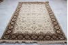 Jaipur White Hand Knotted 60 X 93  Area Rug 905-115765 Thumb 1