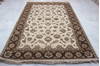 Jaipur White Hand Knotted 60 X 93  Area Rug 905-115765 Thumb 3