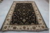 Jaipur Black Hand Knotted 60 X 90 Area Rug 905-115766 Thumb 3