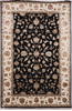 Jaipur Black Hand Knotted 60 X 90 Area Rug 905-115766 Thumb 0