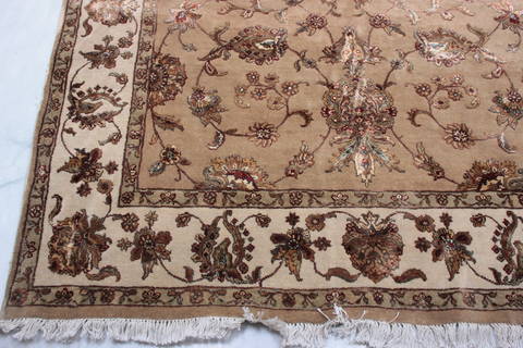Jaipur Yellow Hand Knotted 61 X 90 Area Rug 905-115768 Image 2