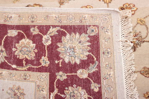 Jaipur Beige Hand Knotted 61 X 92 Area Rug 905-115772 Image 4