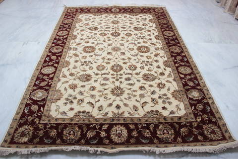 Jaipur White Hand Knotted 61 X 92 Area Rug 905-115774 Image 3