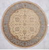Jaipur Beige Round Hand Knotted 80 X 81  Area Rug 905-115782 Thumb 0