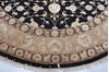 Jaipur Black Round Hand Knotted 81 X 83  Area Rug 905-115786 Thumb 2