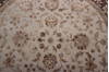 Jaipur White Round Hand Knotted 80 X 81  Area Rug 905-115789 Thumb 3