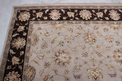 Jaipur White Hand Knotted 80 X 103 Area Rug 905-115805 Image 4