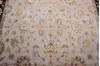 Jaipur White Hand Knotted 80 X 103  Area Rug 905-115805 Thumb 3