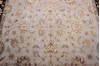 Jaipur White Hand Knotted 80 X 103 Area Rug 905-115805 Thumb 3