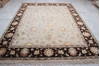 Jaipur White Hand Knotted 80 X 103 Area Rug 905-115805 Thumb 8